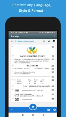 Bluetooth / USB Thermal Print android App screenshot 4